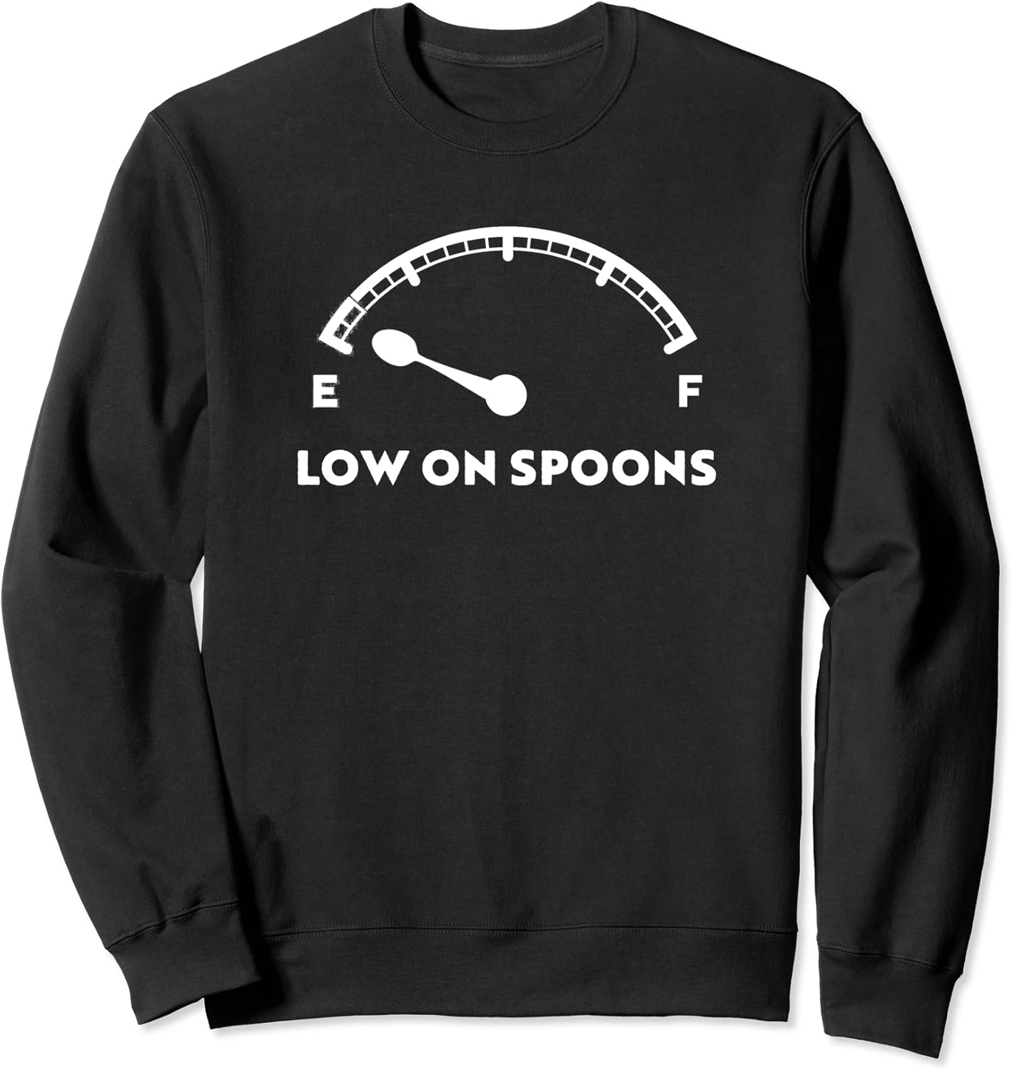 Low On Spoons Spoonie Sweatshirt Amazon.de Fashion